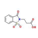 InChI=1/C10H9NO5S/c12-9(13)5-6-11-10(14)7-3-1-2-4-8(7)17(11,15)16/h1-4H,5-6H2,(H,12,13)