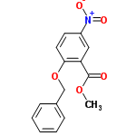 InChI=1/C15H13NO5/c1-20-15(17)13-9-12(16(18)19)7-8-14(13)21-10-11-5-3-2-4-6-11/h2-9H,10H2,1H3