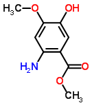 InChI=1/C9H11NO4/c1-13-8-4-6(10)5(3-7(8)11)9(12)14-2/h3-4,11H,10H2,1-2H3