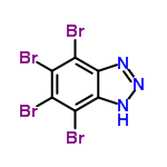 InChI=1/C6HBr4N3/c7-1-2(8)4(10)6-5(3(1)9)11-13-12-6/h(H,11,12,13)