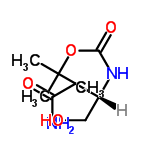 InChI=1/C9H18N2O4/c1-9(2,3)15-8(14)11-6(5-12)4-7(10)13/h6,12H,4-5H2,1-3H3,(H2,10,13)(H,11,14)/t6-/m0/s1