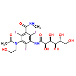 InChI=1/C18H24I3N3O9/c1-6(27)24(3-4-25)13-10(20)8(17(32)22-2)9(19)12(11(13)21)23-18(33)16(31)15(30)14(29)7(28)5-26/h7,14-16,25-26,28-31H,3-5H2,1-2H3,(H,22,32)(H,23,33)/t7-,14-,15+,16-/m1/s1