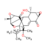 InChI=1/C23H28O7/c1-8(2)6-11-23-10(22(3,4)27-5)7-9-12(15(25)18-17(29-18)14(9)24)13(23)16(28-11)19-20(30-19)21(23)26/h6-7,10-13,15-20,25H,1-5H3/t10-,11+,12?,13?,15+,16+,17-,18-,19-,20?,23-/m0/s1