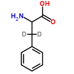 InChI=1/C9H11NO2/c10-8(9(11)12)6-7-4-2-1-3-5-7/h1-5,8H,6,10H2,(H,11,12)/i6D2