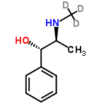 InChI=1/C10H15NO/c1-8(11-2)10(12)9-6-4-3-5-7-9/h3-8,10-12H,1-2H3/t8-,10+/m0/s1/i2D3