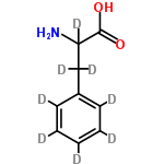 InChI=1/C9H11NO2/c10-8(9(11)12)6-7-4-2-1-3-5-7/h1-5,8H,6,10H2,(H,11,12)/i1D,2D,3D,4D,5D,6D2,8D