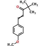 InChI=1/C14H18O2/c1-14(2,3)13(15)10-7-11-5-8-12(16-4)9-6-11/h5-10H,1-4H3