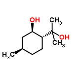 InChI=1/C10H20O2/c1-7-4-5-8(9(11)6-7)10(2,3)12/h7-9,11-12H,4-6H2,1-3H3/t7-,8-,9-/m1/s1