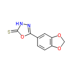 InChI=1/C9H6N2O3S/c15-9-11-10-8(14-9)5-1-2-6-7(3-5)13-4-12-6/h1-3H,4H2,(H,11,15)