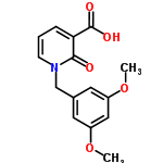 InChI=1/C15H15NO5/c1-20-11-6-10(7-12(8-11)21-2)9-16-5-3-4-13(14(16)17)15(18)19/h3-8H,9H2,1-2H3,(H,18,19)