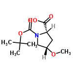 InChI=1/C11H19NO5/c1-11(2,3)17-10(15)12-6-7(16-4)5-8(12)9(13)14/h7-8H,5-6H2,1-4H3,(H,13,14)/t7-,8-/m0/s1