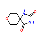 InChI=1/C7H10N2O3/c10-5-7(9-6(11)8-5)1-3-12-4-2-7/h1-4H2,(H2,8,9,10,11)