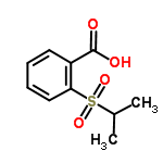 InChI=1/C10H12O4S/c1-7(2)15(13,14)9-6-4-3-5-8(9)10(11)12/h3-7H,1-2H3,(H,11,12)