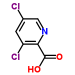 InChI=1/C6H3Cl2NO2/c7-3-1-4(8)5(6(10)11)9-2-3/h1-2H,(H,10,11)