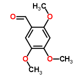 InChI=1/C10H12O4/c1-12-8-5-10(14-3)9(13-2)4-7(8)6-11/h4-6H,1-3H3