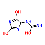 InChI=1/C4H6N4O3/c5-3(10)6-1-2(9)8-4(11)7-1/h1H,(H3,5,6,10)(H2,7,8,9,11)