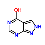 InChI=1/C5H4N4O/c10-5-3-1-8-9-4(3)6-2-7-5/h1-2H,(H2,6,7,8,9,10)