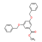 InChI=1/C22H20O4/c1-24-22(23)19-12-20(25-15-17-8-4-2-5-9-17)14-21(13-19)26-16-18-10-6-3-7-11-18/h2-14H,15-16H2,1H3