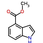 InChI=1/C10H9NO2/c1-13-10(12)8-3-2-4-9-7(8)5-6-11-9/h2-6,11H,1H3