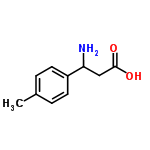 InChI=1/C10H13NO2/c1-7-2-4-8(5-3-7)9(11)6-10(12)13/h2-5,9H,6,11H2,1H3,(H,12,13)