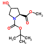 InChI=1/C11H19NO5/c1-11(2,3)17-10(15)12-6-7(13)5-8(12)9(14)16-4/h7-8,13H,5-6H2,1-4H3/t7-,8+/m1/s1