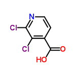 InChI=1/C6H3Cl2NO2/c7-4-3(6(10)11)1-2-9-5(4)8/h1-2H,(H,10,11)