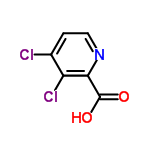 InChI=1/C6H3Cl2NO2/c7-3-1-2-9-5(4(3)8)6(10)11/h1-2H,(H,10,11)