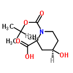 InChI=1/C11H19NO5/c1-11(2,3)17-10(16)12-5-4-7(13)6-8(12)9(14)15/h7-8,13H,4-6H2,1-3H3,(H,14,15)/t7-,8+/m1/s1