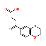 InChI=1/C12H12O5/c13-9(2-4-12(14)15)8-1-3-10-11(7-8)17-6-5-16-10/h1,3,7H,2,4-6H2,(H,14,15)