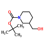 InChI=1/C11H21NO3/c1-11(2,3)15-10(14)12-6-4-5-9(7-12)8-13/h9,13H,4-8H2,1-3H3