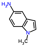 InChI=1/C9H10N2/c1-11-5-4-7-6-8(10)2-3-9(7)11/h2-6H,10H2,1H3