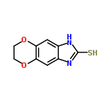 InChI=1/C9H8N2O2S/c14-9-10-5-3-7-8(4-6(5)11-9)13-2-1-12-7/h3-4H,1-2H2,(H2,10,11,14)