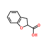 InChI=1/C9H8O3/c10-9(11)8-5-6-3-1-2-4-7(6)12-8/h1-4,8H,5H2,(H,10,11)