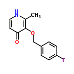 InChI=1/C13H12FNO2/c1-9-13(12(16)6-7-15-9)17-8-10-2-4-11(14)5-3-10/h2-7H,8H2,1H3,(H,15,16)