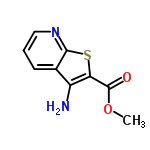 InChI=1/C9H8N2O2S/c1-13-9(12)7-6(10)5-3-2-4-11-8(5)14-7/h2-4H,10H2,1H3