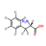 InChI=1/C9H11NO2/c10-8(9(11)12)6-7-4-2-1-3-5-7/h1-5,8H,6,10H2,(H,11,12)/t8-/m0/s1/i1D,2D,3D,4D,5D,6D2,8D