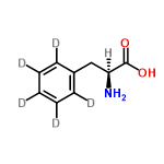 InChI=1/C9H11NO2/c10-8(9(11)12)6-7-4-2-1-3-5-7/h1-5,8H,6,10H2,(H,11,12)/t8-/m0/s1/i1D,2D,3D,4D,5D