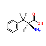 InChI=1/C9H11NO2/c10-8(9(11)12)6-7-4-2-1-3-5-7/h1-5,8H,6,10H2,(H,11,12)/t8-/m0/s1/i6D2