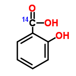 InChI=1/C7H6O3/c8-6-4-2-1-3-5(6)7(9)10/h1-4,8H,(H,9,10)/i7+2