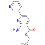 InChI=1/C12H12N4O2/c1-2-18-12(17)9-7-15-11(16-10(9)13)8-4-3-5-14-6-8/h3-7H,2H2,1H3,(H2,13,15,16)