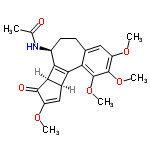 InChI=1/C22H25NO6/c1-10(24)23-13-7-6-11-8-15(27-3)21(28-4)22(29-5)16(11)17-12-9-14(26-2)20(25)18(12)19(13)17/h8-9,12-13,18H,6-7H2,1-5H3,(H,23,24)/t12-,13+,18-/m1/s1