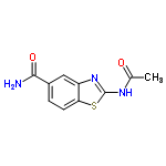 InChI=1/C10H9N3O2S/c1-5(14)12-10-13-7-4-6(9(11)15)2-3-8(7)16-10/h2-4H,1H3,(H2,11,15)(H,12,13,14)