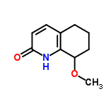 InChI=1/C10H13NO2/c1-13-8-4-2-3-7-5-6-9(12)11-10(7)8/h5-6,8H,2-4H2,1H3,(H,11,12)