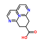 InChI=1/C12H12N4O2/c17-12(18)9(7-10-13-3-1-4-14-10)8-11-15-5-2-6-16-11/h1-6,9H,7-8H2,(H,17,18)