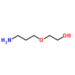 InChI=1/C5H13NO2/c6-2-1-4-8-5-3-7/h7H,1-6H2