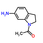 InChI=1/C10H12N2O/c1-7(13)12-5-4-8-2-3-9(11)6-10(8)12/h2-3,6H,4-5,11H2,1H3