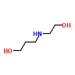 InChI=1/C5H13NO2/c7-4-1-2-6-3-5-8/h6-8H,1-5H2