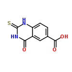 InChI=1/C9H6N2O3S/c12-7-5-3-4(8(13)14)1-2-6(5)10-9(15)11-7/h1-3H,(H,13,14)(H2,10,11,12,15)