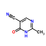 InChI=1/C6H5N3O/c1-4-8-3-5(2-7)6(10)9-4/h3H,1H3,(H,8,9,10)