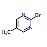 InChI=1/C5H5BrN2/c1-4-2-7-5(6)8-3-4/h2-3H,1H3